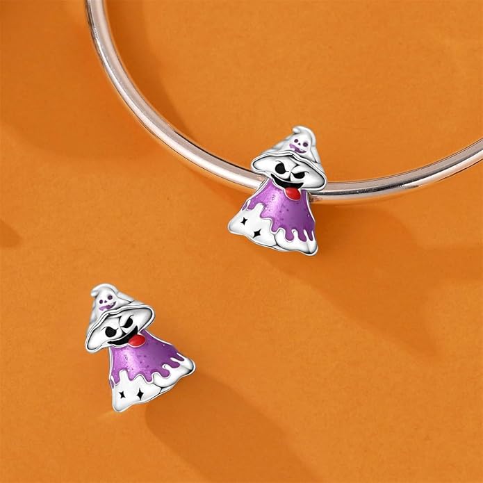 HONGRUI 925 Sterling Silver Charm for Bracelets Necklace Fashion Heart Bow Flower Family Butterfly Pendant Bead Charm for Women Festival jewelry gifts
