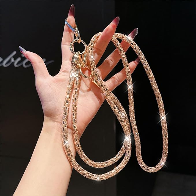 2Pcs Phone Crossbody Lanyard and Wrist Strap, Universal Cell Phone Lanyard Strap with 2Tether Tab