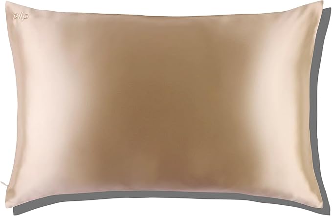 slip The Original Queen Pure Silk Pillow Case - 100% Pure 22 Momme Mulberry Silk - Queen Size Standard Pillow Case - Anti-Aging, Anti-BedHead, Anti-Sleep Crease, Caramel (20" x 30")