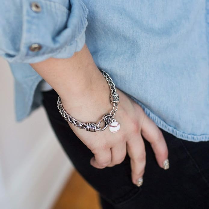 Inspired Silver - Silver Customized Charm Bracelet with Cubic Zirconia Jewelry