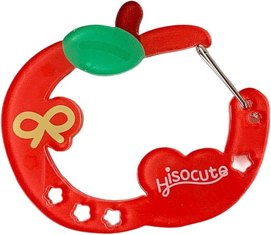Carabiner Clip for Keys and Small Items Acrylic Pendant for Backpack Handbook Decoration Ita Bag Buckle Accessory