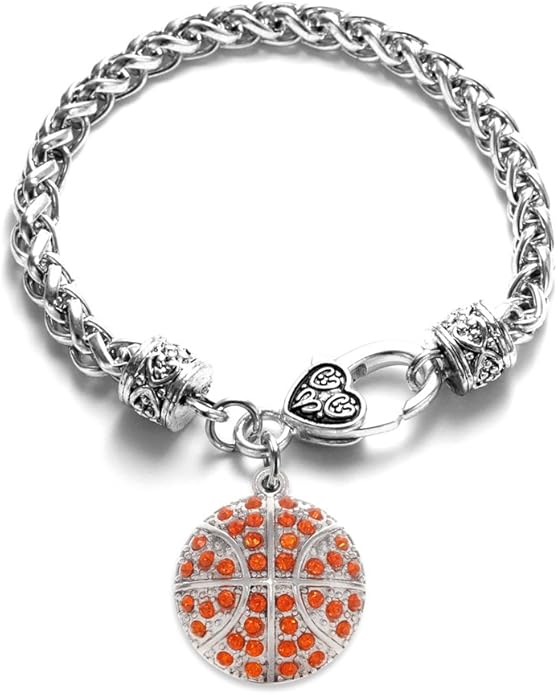 Inspired Silver - Silver Customized Charm Bracelet with Cubic Zirconia Jewelry