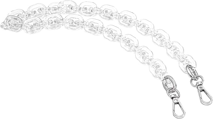 Cute Acrylic Purse Strap Bag Chain Handle Replacement Handbag Crossbody Shoulder Strap Accessory