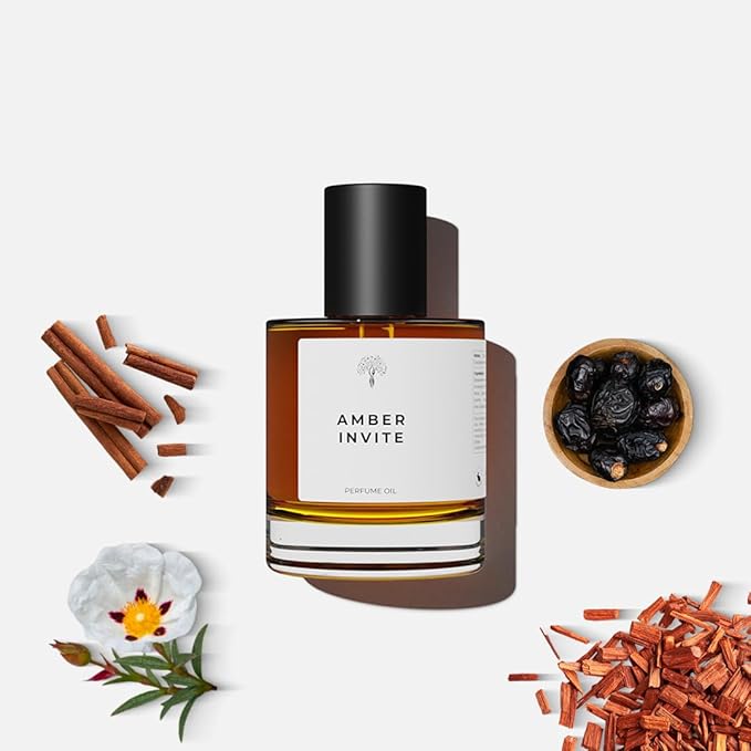 Eternal perfume oils Amber Invite Perfumes for women inspired by TF Amber Intrigue Womens Perfume Long Lasting Eau De Parfum 1.69 FL Oz with 1 FL Oz Designer Perfume Oil for women (Pack of 2)