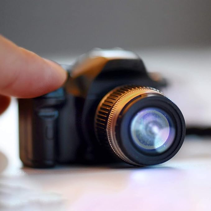 Cute Mini Camera Lighting Voice pendant Keychain Key ring Gift Decor, Car Keychain Accessories for Women Men