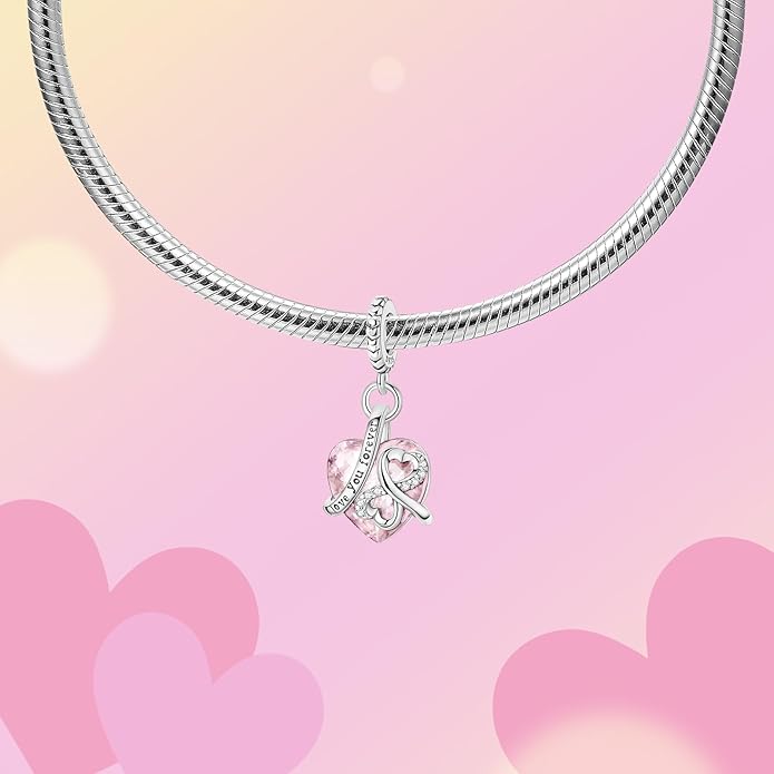 Hamsa Hand Dragon Bible Cross Prayer Charm 925 Sterling Silver Charms Fits Women's Charm Bracelet and Necklace Bead Charms Jewelry Gifts for Sister Friend