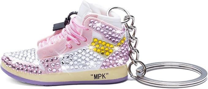 MPK 3D Mini Shoe Keychain,Sneaker Shoe lovers Keychainirthday Birthday Party Mystery Goodie Bag Prizes