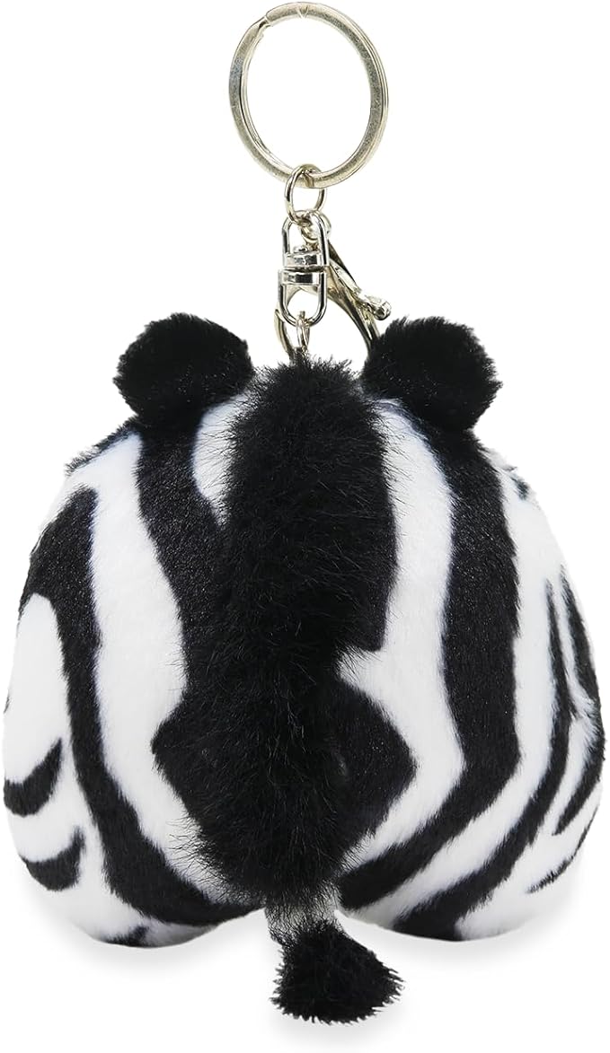 Anirollz Miniz Plush Charm Cute Stuffed Animal Keychain Kawaii Mini Bag Accessory Collectible Pocket Toy for Kids & Adults