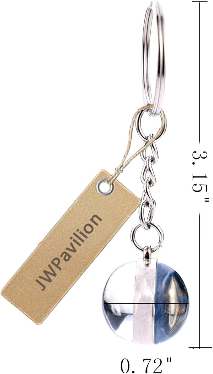 JWPavilion Solar System Planet keychain Accessories Pendant Glow In The Dark