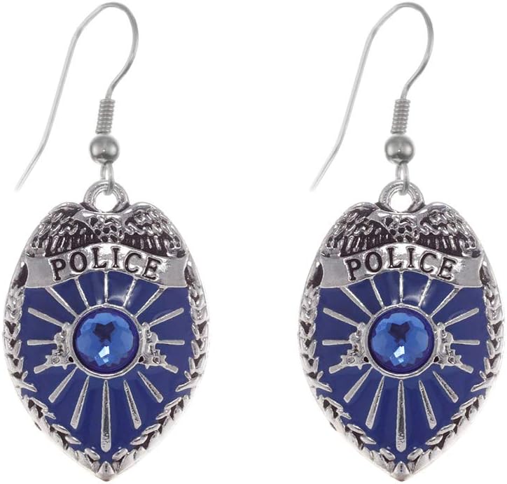 Inspired Silver - Silver Customized Charm French Hook Drop Earrings with Cubic Zirconia Jewelry