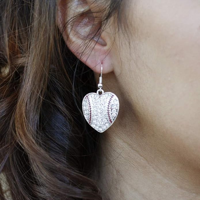 Inspired Silver - Silver Customized Charm French Hook Drop Earrings with Cubic Zirconia Jewelry