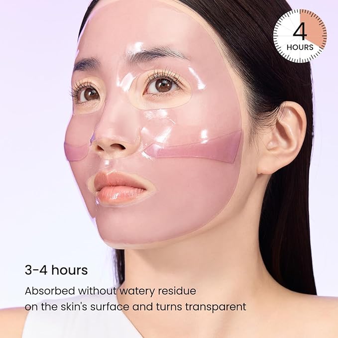 BIODANCE Rejuvenating Caviar PDRN Real Deep Mask, Overnight Hydrogel Mask, Skin Firming & Radiance Boost, Enhancing Recovery for All Skin Types, Korean Skin Care, Gifts for Women | 1.19oz(34g) x 4ea