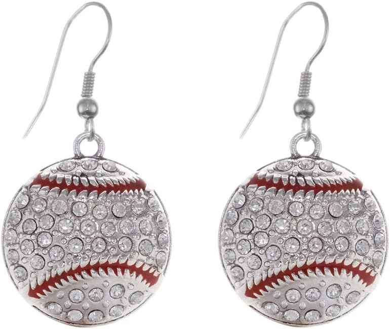 Inspired Silver - Silver Customized Charm French Hook Drop Earrings with Cubic Zirconia Jewelry