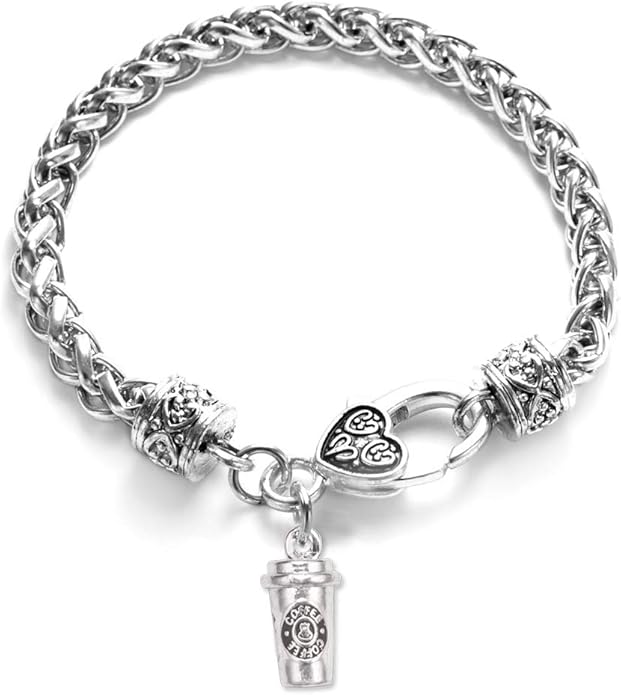 Inspired Silver - Silver Customized Charm Bracelet with Cubic Zirconia Jewelry