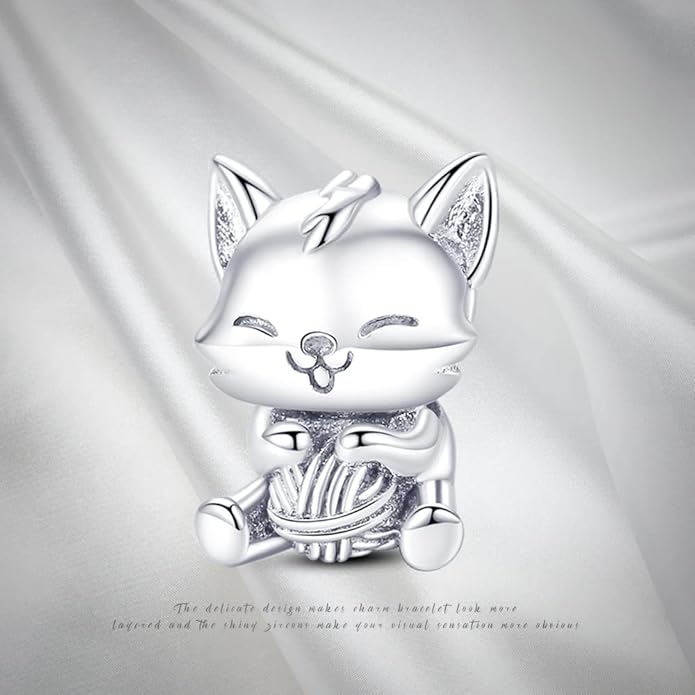 Pandach Animal Charm Bead fits Charms Bracelets for Woman-925 Sterling Silver Dangle Pendant Bead,Jewelry Beads Gifts for Women Bracelet&Necklace