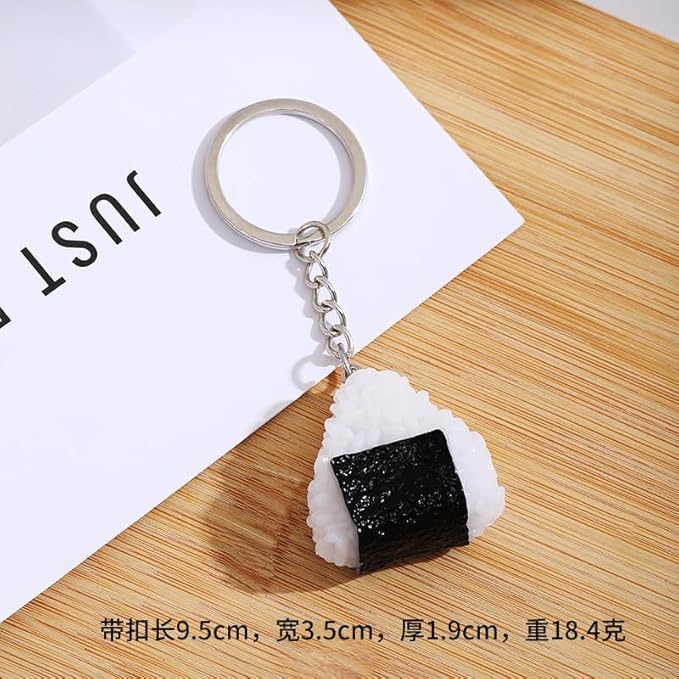 HSYHERE Men Women Creative Interesting Novelty Stylish Mini Simulated Food Orange Shrimp Keychain Key-ring Pendant