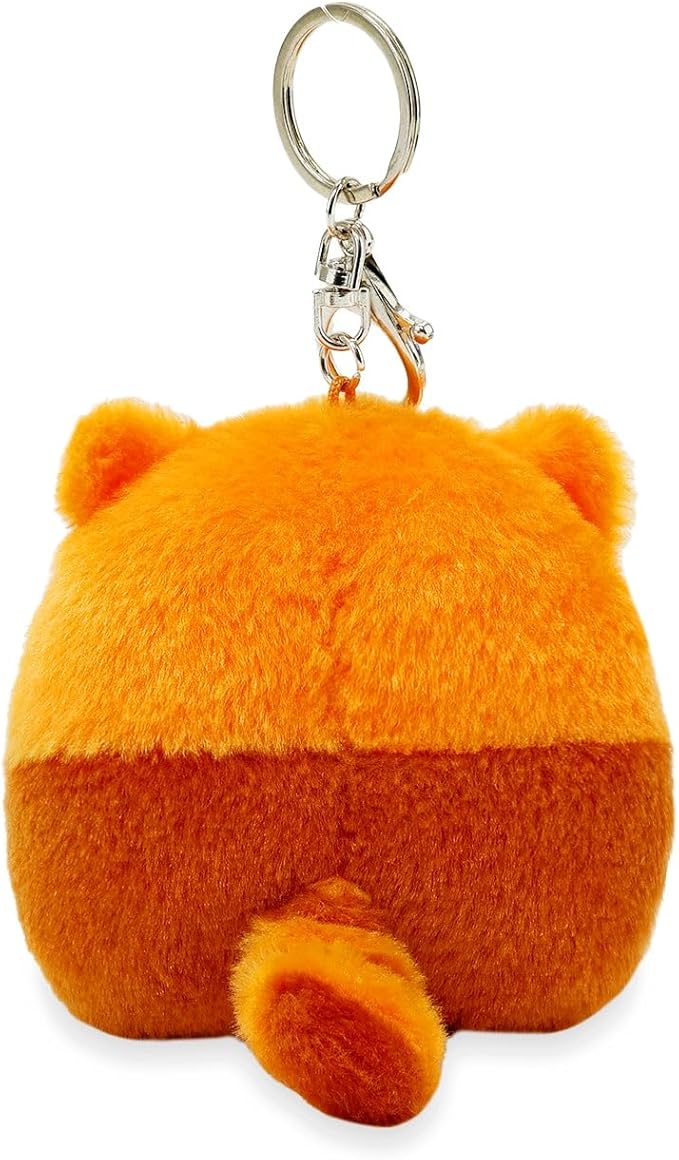 Anirollz Miniz Plush Charm Cute Stuffed Animal Keychain Kawaii Mini Bag Accessory Collectible Pocket Toy for Kids & Adults