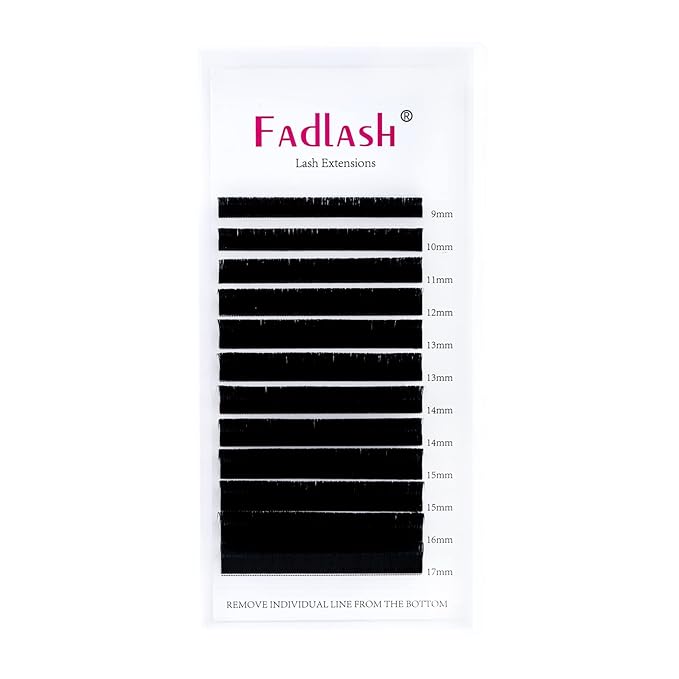 Mega Volume Lash Extensions 0.03-0.10mm C D CC DD L Curl 8-30mm Length Easy Fan Volume Lashes Self Fanning Eyelash Extensions 2D-20D (0.05-CC, 9-17mm Mix)