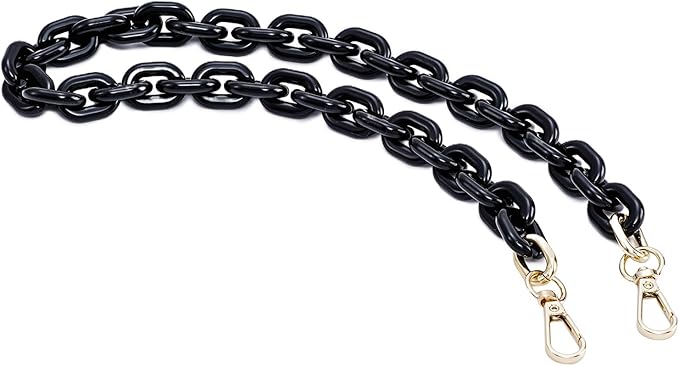 Cute Acrylic Purse Strap Bag Chain Handle Replacement Handbag Crossbody Shoulder Strap Accessory