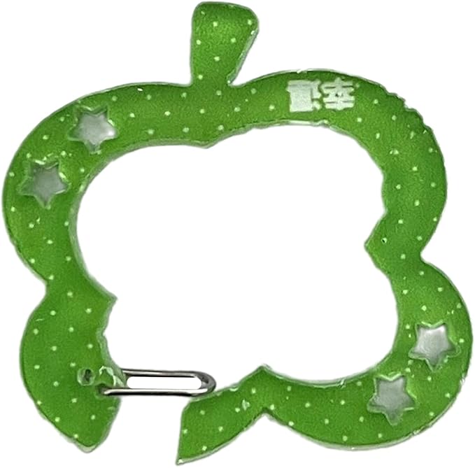 Carabiner Clip for Keys and Small Items Acrylic Pendant for Backpack Handbook Decoration Ita Bag Buckle Accessory