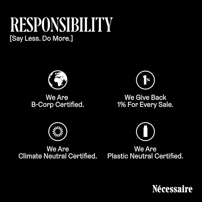 Nécessaire The Body Wash Santal. Natural Body Wash for Women & Men, Therapeutic Shower Gel with Epsom Salt + Minerals. Gel Cleanse,16.9 fl oz.