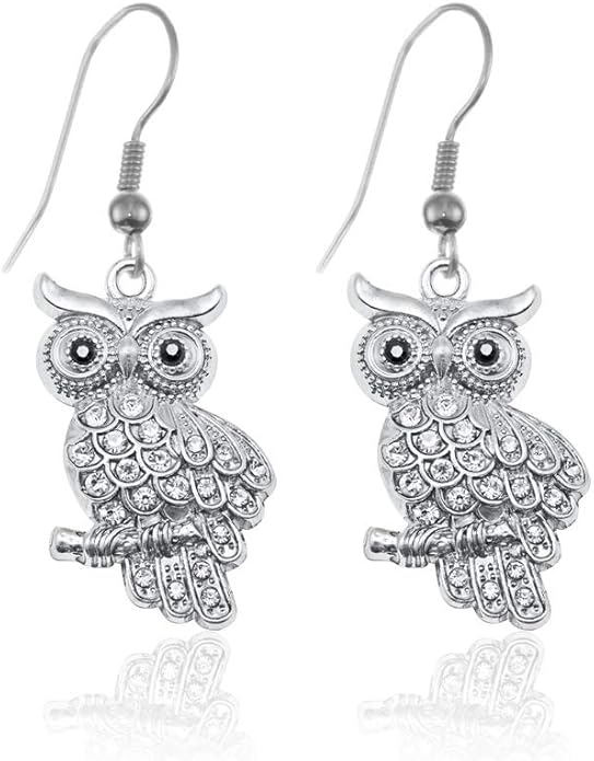Inspired Silver - Silver Customized Charm French Hook Drop Earrings with Cubic Zirconia Jewelry