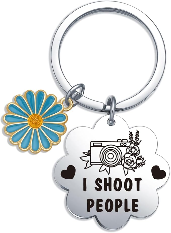 Camera Keychain For Photo Lover Jewelry Photography Gifts For Photographer Jewelry Dad Keychain