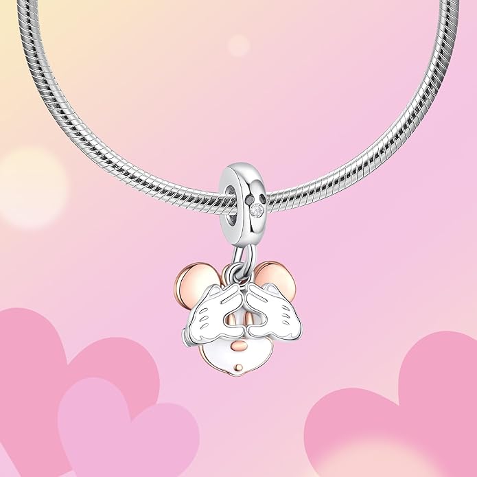 Hamsa Hand Dragon Bible Cross Prayer Charm 925 Sterling Silver Charms Fits Women's Charm Bracelet and Necklace Bead Charms Jewelry Gifts for Sister Friend