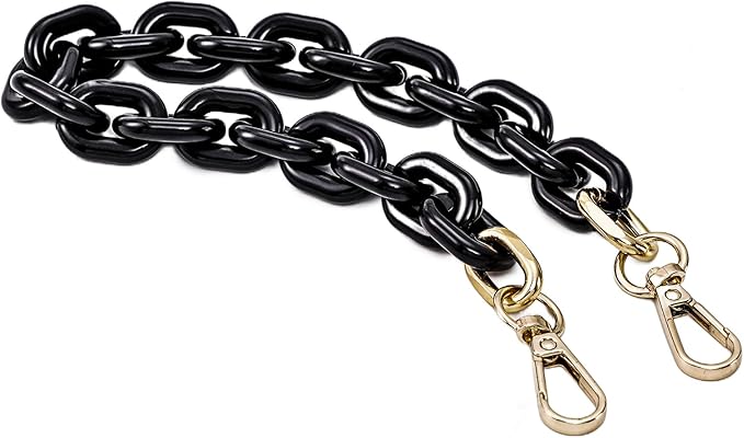 Cute Acrylic Purse Strap Bag Chain Handle Replacement Handbag Crossbody Shoulder Strap Accessory