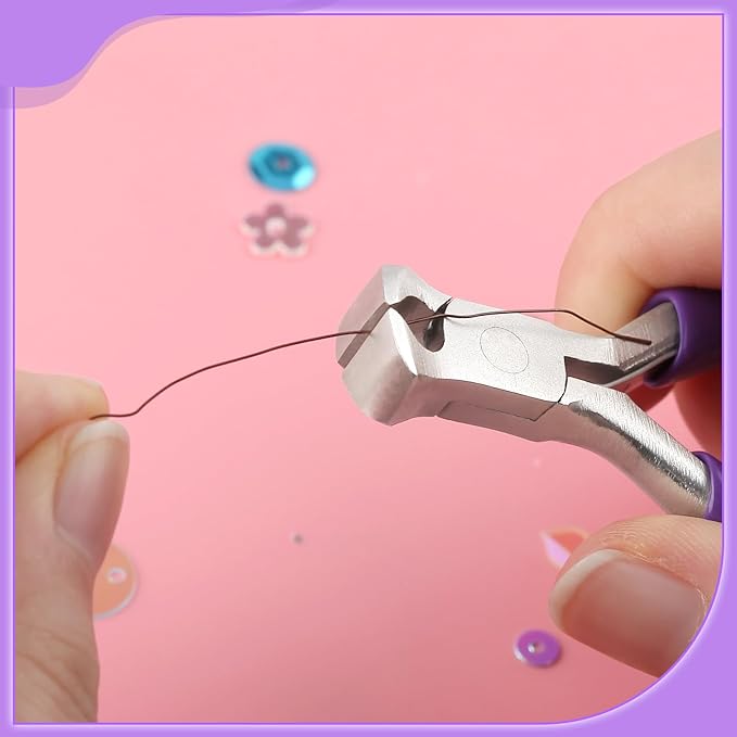 3 Inches Mini End Cutting Pliers Precision End Nippers Zipper Install Tool Nail Puller Tool Small Wire Cutter For Guitar Strings Beading Jewellery Making Tool Shoes Repair Tool