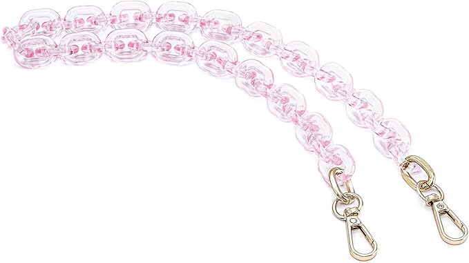 Cute Acrylic Purse Strap Bag Chain Handle Replacement Handbag Crossbody Shoulder Strap Accessory