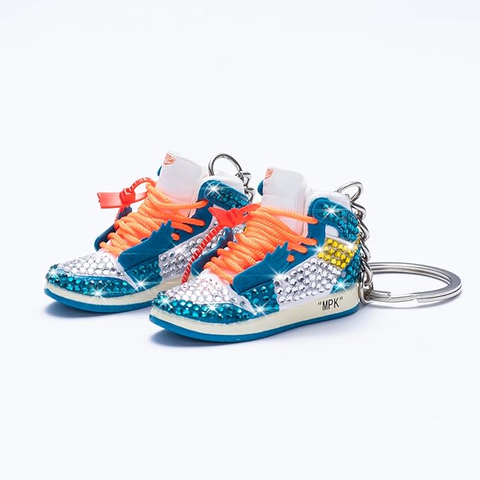 MPK 3D Mini Shoe Keychain,Sneaker Shoe lovers Keychainirthday Birthday Party Mystery Goodie Bag Prizes