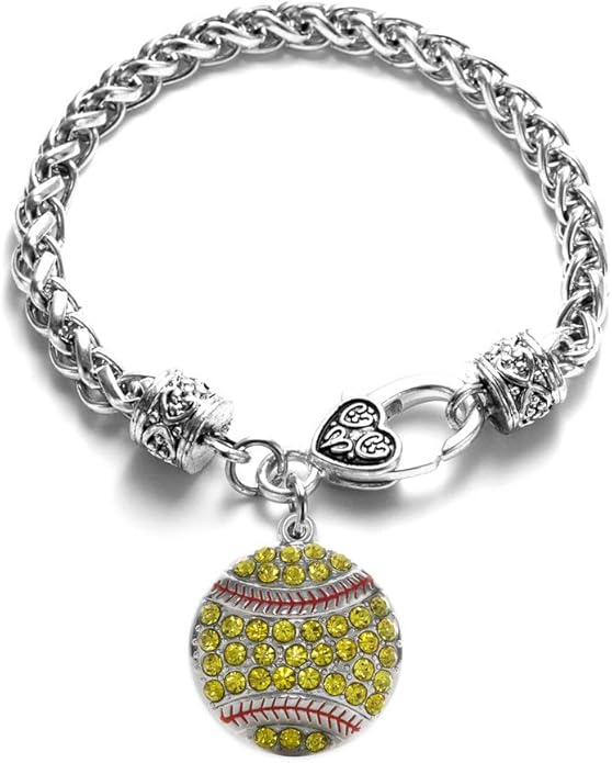 Inspired Silver - Silver Customized Charm Bracelet with Cubic Zirconia Jewelry