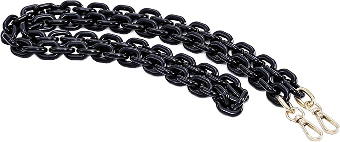 Cute Acrylic Purse Strap Bag Chain Handle Replacement Handbag Crossbody Shoulder Strap Accessory