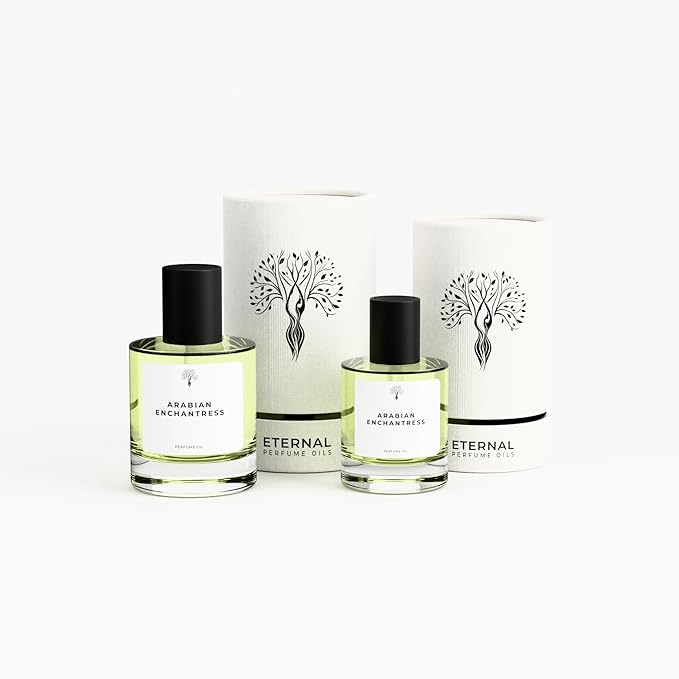 Eternal perfume oils Arabian enchanter Perfumes for women Inspired by Madawi womens Perfume Concentrated perfume Oil Long Lasting perfume for men 1.69 FL Oz with 1 FL Oz Eau De Parfum (Pack of 2)