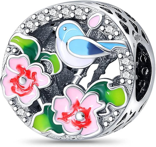 Pandach Animal Charm Bead fits Charms Bracelets for Woman-925 Sterling Silver Dangle Pendant Bead,Jewelry Beads Gifts for Women Bracelet&Necklace