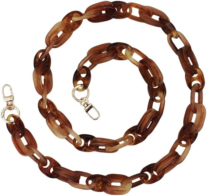 Acrylic Resin Chain Strap for Purse,Replacement Bag Chain Strap,Handbag DIY Accessories