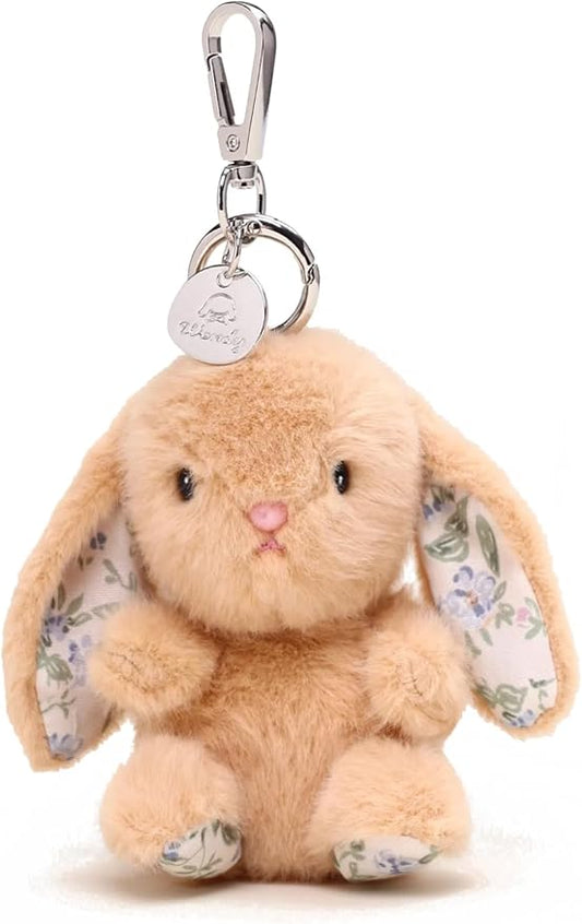 Rabbit Keychain for Backpack, Cute Keychain Bag Charms for Women