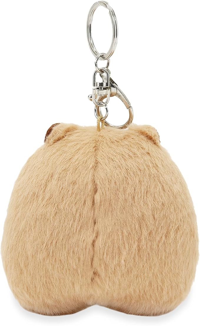 Anirollz Miniz Plush Charm Cute Stuffed Animal Keychain Kawaii Mini Bag Accessory Collectible Pocket Toy for Kids & Adults