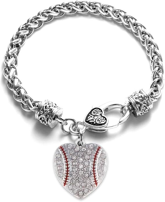 Inspired Silver - Silver Customized Charm Bracelet with Cubic Zirconia Jewelry