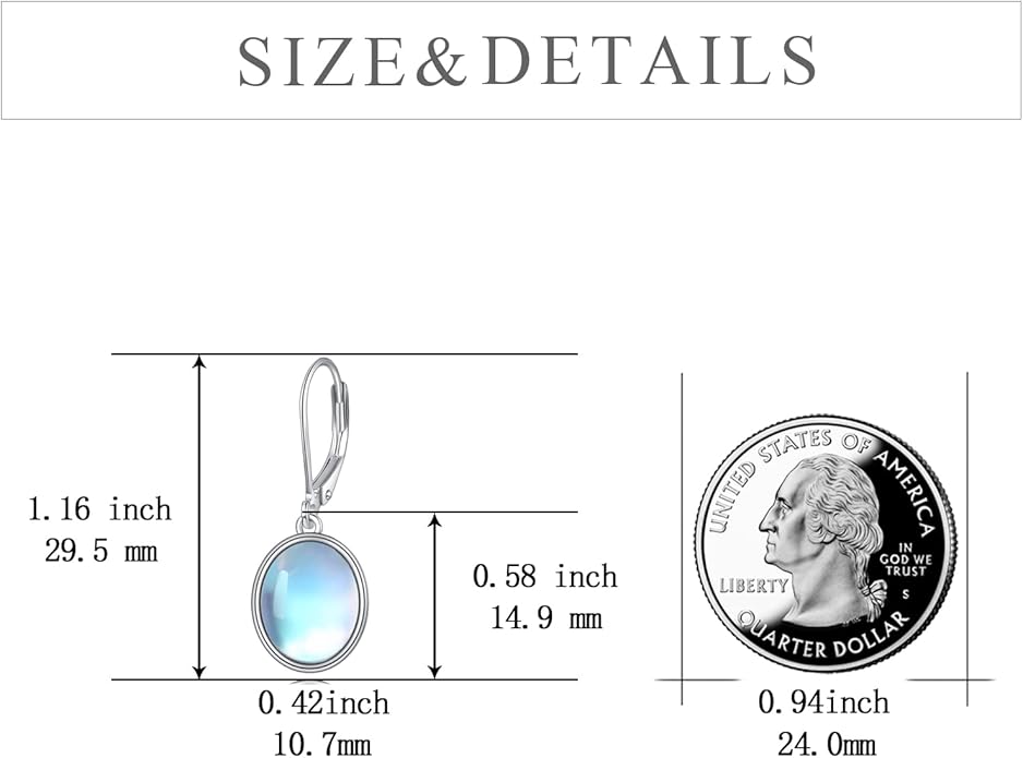 POPLYKE Celtic Filigree Teardrop Drop Dangle Earrings Sterling Silver Leverback Earrings Jewelry for Women