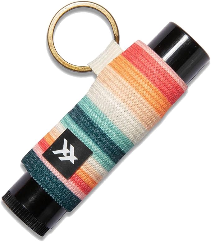 Thread Wallets Elastic Lip Balm and Gloss Holder Keychain