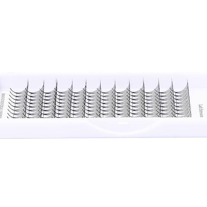 Eyelash Extensions Premade Fans Eyelash Extensions C CC D DD Curl Pointy Tip Pre Fan Eyelashes Premade Lash Extension Fans Volume Lash Extensions Pre Made Volume Lashes (5D-0.10D, 10mm)