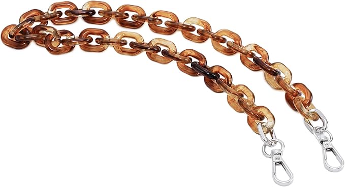 Cute Acrylic Purse Strap Bag Chain Handle Replacement Handbag Crossbody Shoulder Strap Accessory
