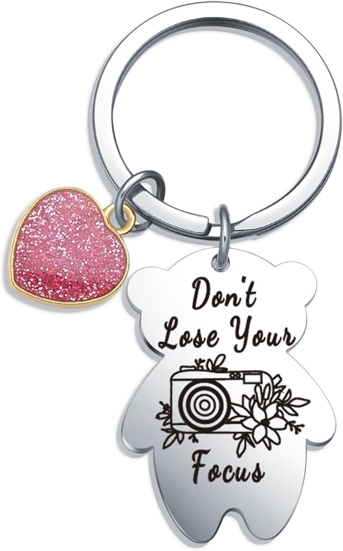 Photographer Retirement Gifts Photography Keychain Photography Graduation Keychain
