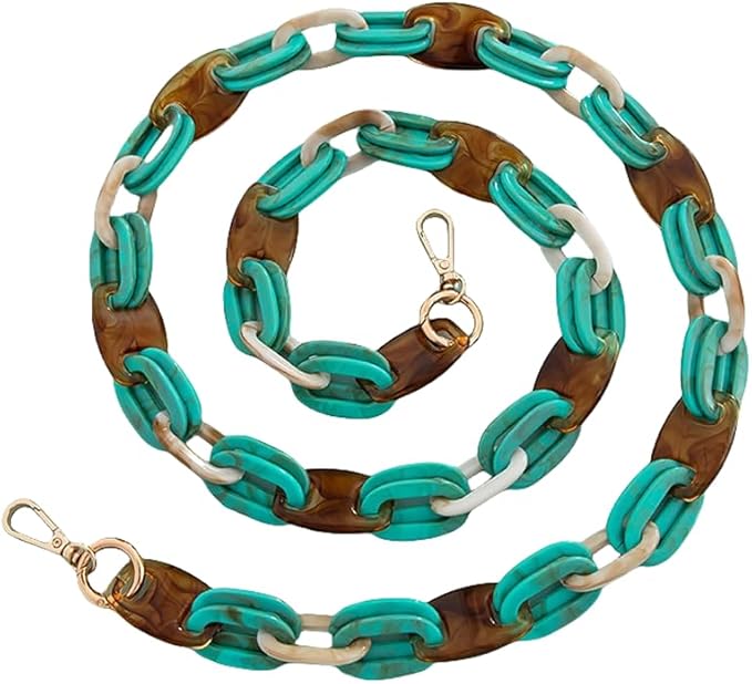 Acrylic Resin Chain Strap for Purse,Replacement Bag Chain Strap,Handbag DIY Accessories