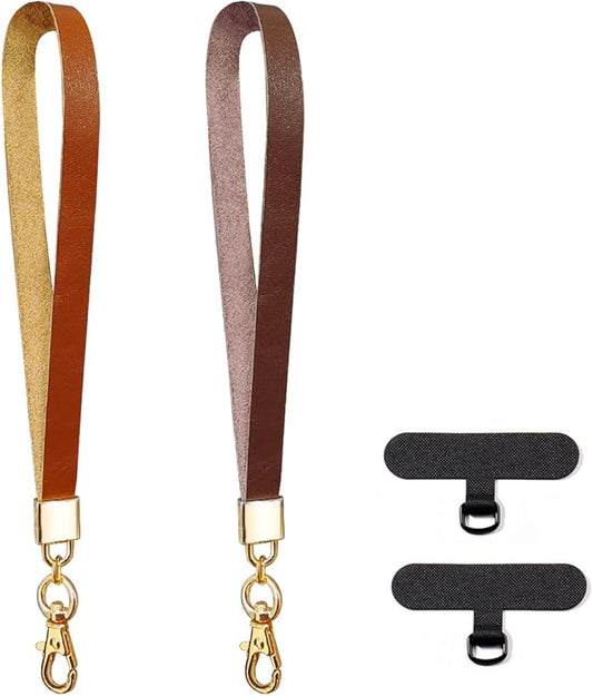 Boho Macrame Phone Wrist Strap, Cell Phone Lanyard with Tether Tab, Keychain Wristlet Charm, Anti-Loss Phone Chain