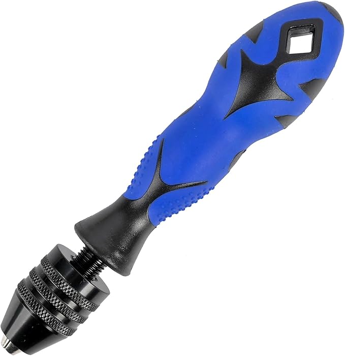 Hand Vise Adjustable 0.8~6.5mm Pin Vise Hand Drill Tool for Wood, Jewelry, plastic model, Beads, Clay Etcs