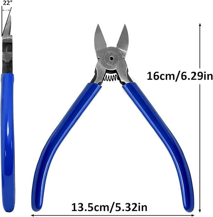 Wire's Cutting Side Cutting Pliers - Diagonals Cuting Pliers, Flushes Cutters's, Small Wire's Cutterr for Crafting, Side Cutterr for Crafting, Jewelry, Soft Copper Wire, Floral. etc. (6 inch)