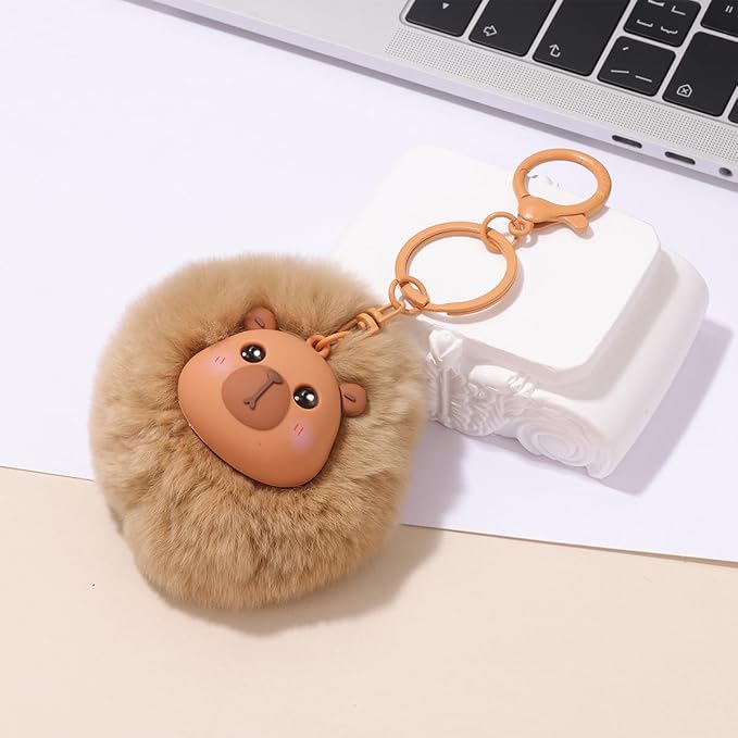 Cat Keychain bag charms for handbags Cute Keychains for Women Kawaii Cat Backpacks Accessories cat plush keychain